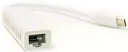 Сетевая карта PowerPlant USB Type-C - RJ45 0.12 м White - фото Сетевая карта PowerPlant USB Type-C - RJ45 0.12 м White