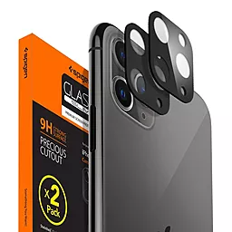 Защитное стекло Spigen Full Cover Camera Lens Apple iPhone 11 Pro Max, iPhone 11 Pro Black (AGL00500)