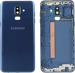 Корпус для Samsung Galaxy J8 (2018) J810 Blue