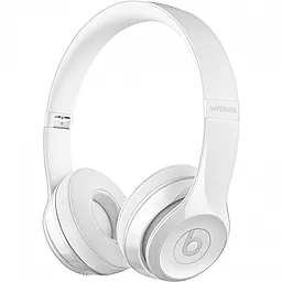 Навушники Beats by Dr. Dre Solo 3 Wireless Gloss White (MNEP2) - мініатюра 6