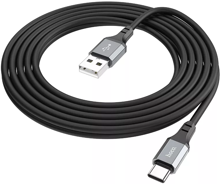 Кабель Hoco X92 USB-A - Type-C 15w 3a 3м cable Black - фото 6