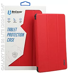 Чехол для планшета BeCover Flexible TPU Mate для Samsung Galaxy Tab S6 Lite (2024) 10.4" P620/P625/P627 Red (712516) - фото Чехол для планшета BeCover Flexible TPU Mate для Samsung Galaxy Tab S6 Lite (2024) 10.4" P620/P625/P627 Red (712516)