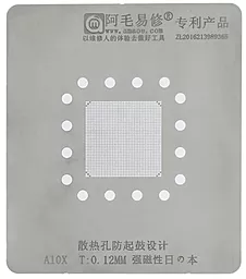 BGA трафарет (для реболлинга) Amaoe CPU-A10X 0.12 мм