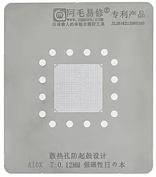 BGA трафарет (для реболлинга) Amaoe CPU-A10X 0.12 мм - фото BGA трафарет (для реболлинга) Amaoe CPU-A10X 0.12 мм