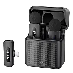 Петличный микрофон Boya BY-V30 Type-C - фото Петличный микрофон Boya BY-V30 Type-C