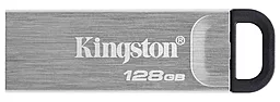 Флешка Kingston DT Kyson 128GB USB 3.2 (DTKN/128GB) Silver/Black - фото Флешка Kingston DT Kyson 128GB USB 3.2 (DTKN/128GB) Silver/Black