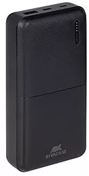 Повербанк RivaCase VA2571 20000 mAh 18W Black - фото Повербанк RivaCase VA2571 20000 mAh 18W Black