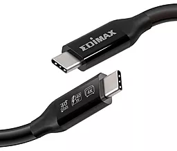 USB PD HD Кабель Edimax Thunderbolt 3 USB-C 4K 40Gbps USB 3.1 Cable Black (UC4-005TB)