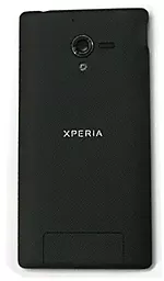 Задняя крышка корпуса Sony Xperia ZL C6502 L35h / C6503 со стеклом камеры Original Black