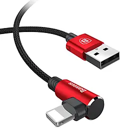 Кабель Baseus MVP Elbow USB-A - Lightning 12w 2.4a 2м cable Red (CALMVP-A09) - миниатюра 4 Кабель Baseus MVP Elbow USB-A - Lightning 12w 2.4a 2м cable Red (CALMVP-A09) - миниатюра 4