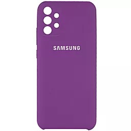 Чохол Epik Silicone Cover Full Camera (AAA) Samsung Galaxy A32 4G Grape