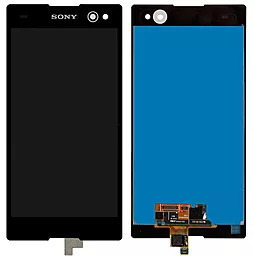 Дисплей Sony Xperia C3 (D2502, D2503, D2533) з тачскріном, Black