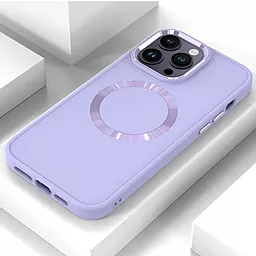 Чехол Epik TPU Bonbon Metal Style with MagSafe для Apple iPhone 13 Pro Max Lavender - миниатюра 2