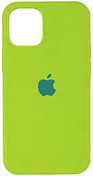 {"ru": "Чехол", "uk": "Чохол"} Silicone Case Full для Apple iPhone 12, iPhone 12 Pro Dark Green