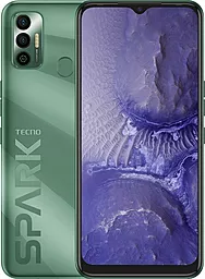 Смартфон Tecno Spark 7 Go KF6m 2/32Gb Spruce Green (4895180766374) - фото Смартфон Tecno Spark 7 Go KF6m 2/32Gb Spruce Green (4895180766374)