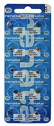 Батарейки Renata SR416SW (337) 10шт