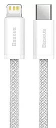 Кабель USB PD Baseus Dynamic 20W 2M USB Type-C - Lightning Cable White (CALD000102)