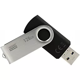 Флешка GooDRam 128GB UTS3 Twister USB 3.0 (UTS3-1280K0R11) Black - фото Флешка GooDRam 128GB UTS3 Twister USB 3.0 (UTS3-1280K0R11) Black