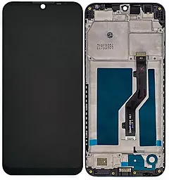 Дисплей ZTE Blade A5 2020 (LLFBH06116370-FPC-01-190108) с тачскрином и рамкой, оригинал, Black - фото Дисплей ZTE Blade A5 2020 (LLFBH06116370-FPC-01-190108) с тачскрином и рамкой, оригинал, Black