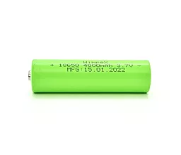 Акумулятор Wimpex WMP-4000 18650 Tip Top 2000mAh 3.7V Green 3.7 V
