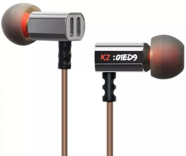 Наушники KZ ED9 Silver - фото 1