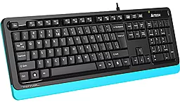 Клавиатура A4Tech Fstyler FKS10 Blue - фото Клавиатура A4Tech Fstyler FKS10 Blue