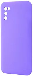 Чехол Wave Full Silicone Cover для Samsung Galaxy A03s Light Purple