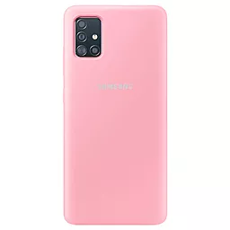 Чехол Epik Silicone Cover Full Protective (AA) Samsung A515 Galaxy A51 Pink