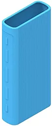 Силиконовый чехол для Xiaomi Mi Power bank 2C 20000mAh / 3 20000 (PLM18ZM) Blue