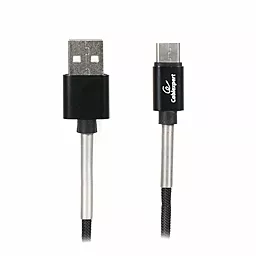 Кабель Cablexpert Premium USB-A - Type-C 12w 2.4a 1м cable Black (CCPB-C-USB-06BK)