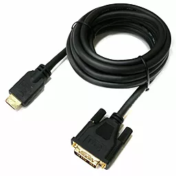 Відеокабель HDMI-DVI (18+1) 2м., M/M, в блистере Viewcon - фото Відеокабель HDMI-DVI (18+1) 2м., M/M, в блистере Viewcon