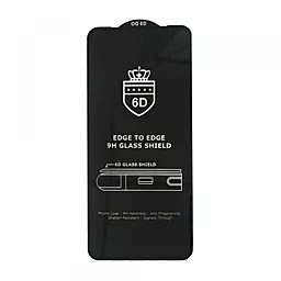 Защитное стекло 1TOUCH 6D EDGE TO EDGE для Xiaomi Redmi Note 9T Black (без упаковки) Black
