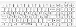 Клавіатура OfficePro SK985 White