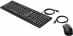 Комплект (клавиатура+мышка) HP 160 USB (6HD76AA) - миниатюра 2