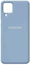 Чехол Epik Silicone Cover Full Protective (AA) Samsung A125 Galaxy A12 Lilac Blue