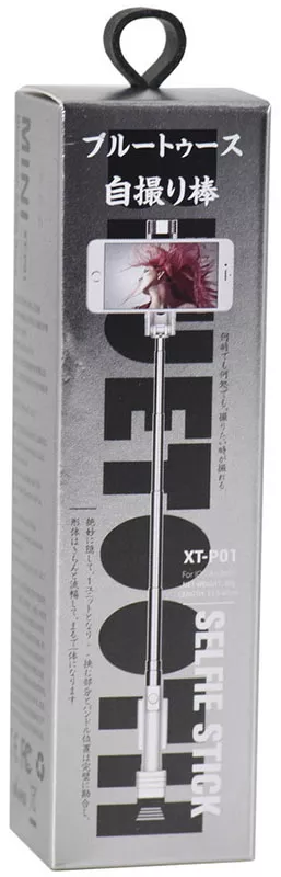 Моноподы, селфи-палки Remax XT-P01 Selfi stick Bluetooth White - фото 2
