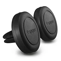 Держатель магнитный Spigen Kuel™ A200 Magnetic Air Vent Car Mount (2шт) Black (SGP041219V2) - фото Держатель магнитный Spigen Kuel™ A200 Magnetic Air Vent Car Mount (2шт) Black (SGP041219V2)