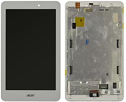 Дисплей для планшета Acer Iconia Tab 8 A1-840FHD + Touchscreen with frame White - фото Дисплей для планшета Acer Iconia Tab 8 A1-840FHD + Touchscreen with frame White