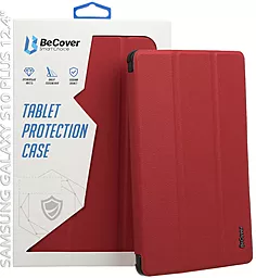 Чохол для планшету BeCover Smart Case для Samsung Galaxy Tab S10 Plus (SM-X820/SM-X826) 12.4" Red Wine (712239)