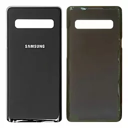 Задняя крышка корпуса Samsung Galaxy S10 5G G977 Original Majestic Black - фото Задняя крышка корпуса Samsung Galaxy S10 5G G977 Original Majestic Black