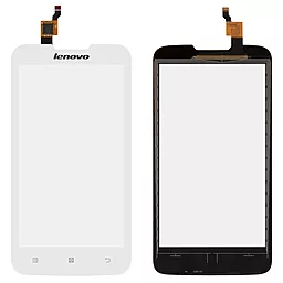 Сенсор (тачскрин) Lenovo A680 3G (без отверстия под фронтальную камеру) White - фото Сенсор (тачскрин) Lenovo A680 3G (без отверстия под фронтальную камеру) White