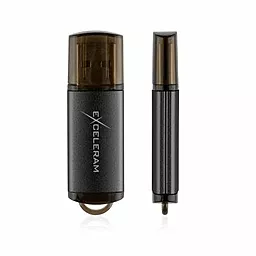 Флешка Exceleram 32GB A3 Series USB 2.0 (EXA3U2B32) Black - миниатюра 4 Флешка Exceleram 32GB A3 Series USB 2.0 (EXA3U2B32) Black - миниатюра 4