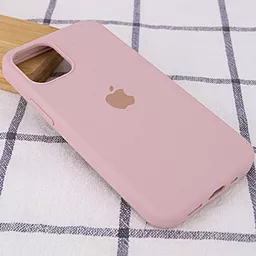 Чехол Silicone Case Full для Apple iPhone 14  Pink Sand - миниатюра 2