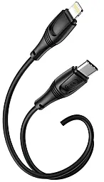 Кабель XO NBQ239A USB Type-C - Lightning 27w 3a PD cable Black - миниатюра 2 Кабель XO NBQ239A USB Type-C - Lightning 27w 3a PD cable Black - миниатюра 2