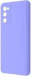 Чохол Wave Full Silicone Cover для Samsung Galaxy S20 FE Light Purple