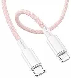 Кабель Borofone BX117 Source USB Type-C - Lightning 27w 3a 1м PD сable Pink - миниатюра 2 Кабель Borofone BX117 Source USB Type-C - Lightning 27w 3a 1м PD сable Pink - миниатюра 2