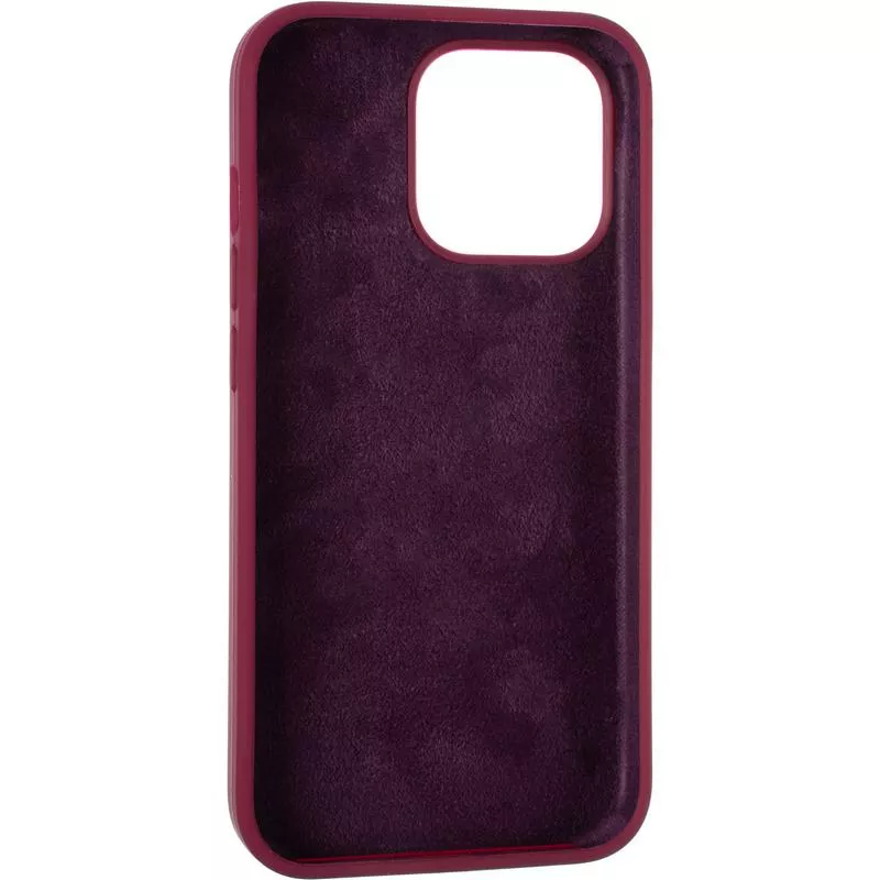 Чехол 1TOUCH Original Full Soft Case for iPhone 13 Pro Marsala (Without logo) - фото 3
