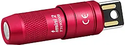 Фонарик аккумуляторный Olight imini 2 Passionate Red - фото Фонарик аккумуляторный Olight imini 2 Passionate Red