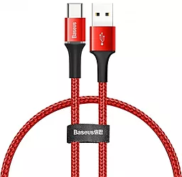 Кабель Baseus Halo USB-A - Type-C 15w 3a 0.25м cable Red (CATGH-D09) - фото Кабель Baseus Halo USB-A - Type-C 15w 3a 0.25м cable Red (CATGH-D09)