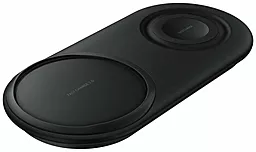Беспроводная док-станция с быстрой QI зарядкой Samsung Wireless Charger Duo Black (EP-P5200TBRGRU) - фото Беспроводная док-станция с быстрой QI зарядкой Samsung Wireless Charger Duo Black (EP-P5200TBRGRU)
